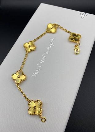 💎new💎брендовый браслет van cleef, vca, ван клиф, конюшина♥️♥️♥️ 🔥💕с логотипом
