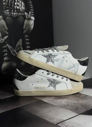 Golden goose superstar silver