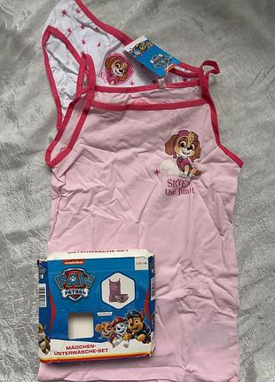 Комплект детского белья paw patrol, р.134-140 (8-10y)