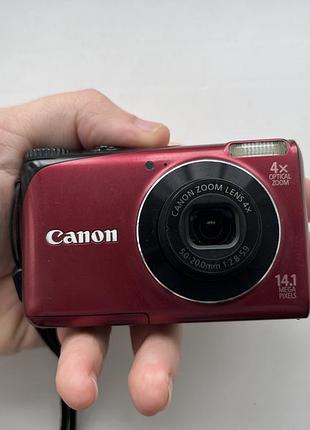 Цифровой фотоаппарат 2000x стильна камера canon powershot a2200 hd 14.1 mp бордо