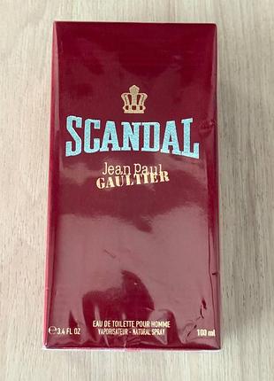Jean paul gaultier scandal pour homme 100 ml чоловічі парфуми оригінал