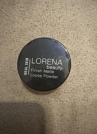 Новая пудра для лица lorena