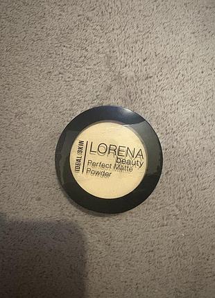 Новая пудра для лица lorena