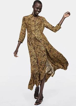 Довге плаття zara