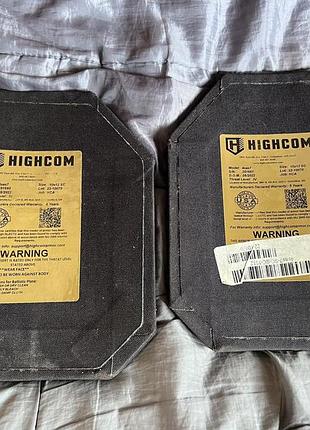 Захисні керамічні бронеплити highcom