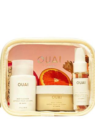 Набор для тела ouai wanna get a-ouai travel kit