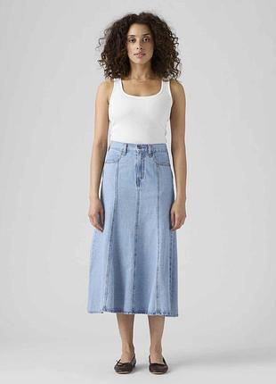 Джинсовая юбка levi's 2