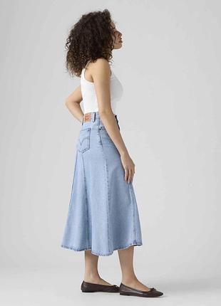 Джинсовая юбка levi's 3