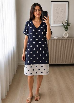Лляна сукня