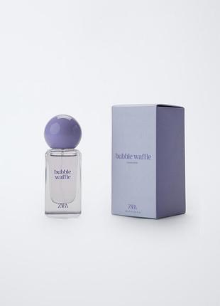 Жіноча туалетна вода zara bubble waffle 30 ml оригінал