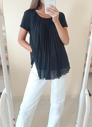 Блуза плиссе max mara
