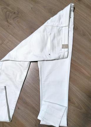 Джинсы скинни белые р.eur40 68,/ коттон