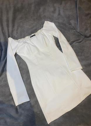 Сукня zara біла коротка