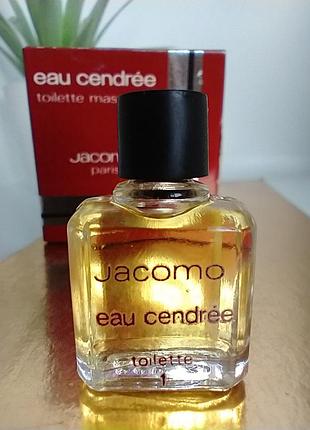 Jacomo eau cendrée миниатюра винтаж редкость 2,5мл