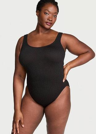 Сдельный купальник из жатой ткани victoria's secret