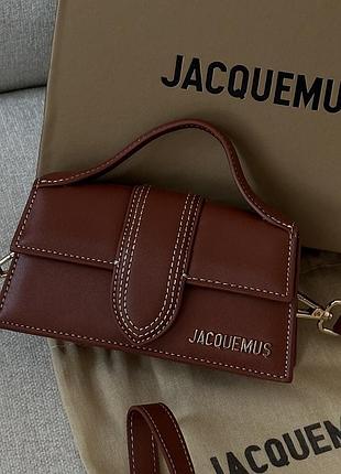Сумка jacquemus le bambino small handbag with adjustable crossbody