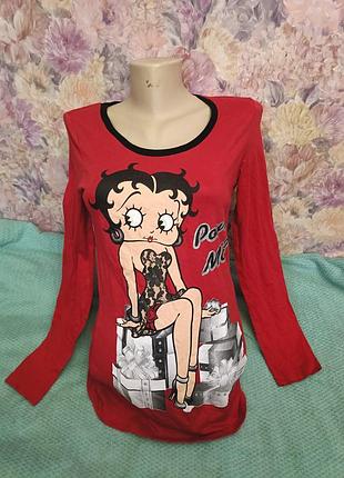 Betty boop реглан яркий