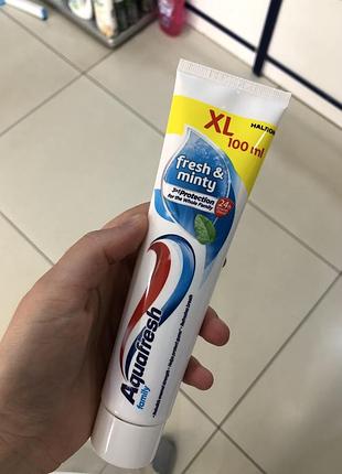 Aquafresh паста