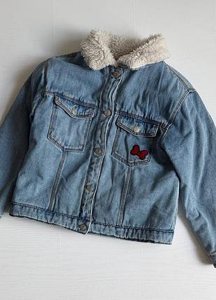 Куртка zara, розмір 5/6 років (116см)