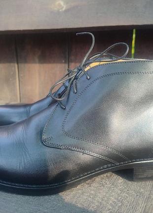 Крутые кожаные ботинки navyboot