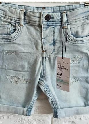 Джинсові шорти доя хлопчика primark