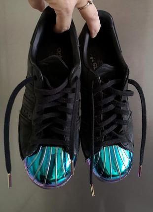 Кеды adidas originals superstar 80s metal toe 38размер 38.5
