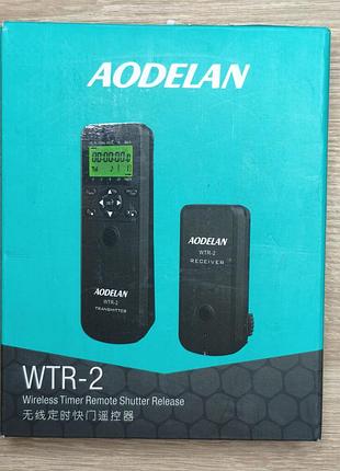 Беспроводной пульт таймер интервалометр aodelan wtr-2 для камеры пульт ду
