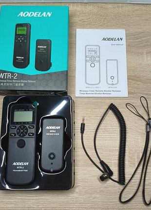 Бездротовий пульт таймер інтервалометр aodelan wtr-2 для камери пульт ду 2