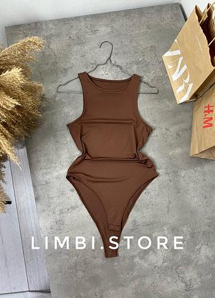 🌷гладке коричневе боді масло халтер коричневое шоколадное боди масло primark майка топ