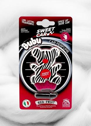 Sweet car ароматизатор автомобільний пластиковий red fruit 1 шт