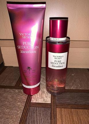 Victoria’s secret mist спрей лосьен pure seduction vacation