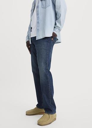 Мужские джинсы levi's 541 athletic taper 181810772 - цвет switching lanes, премиальный флекс-деним с tencelTM. оригинал.