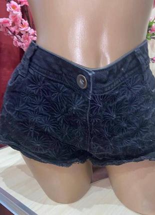 Джинсовые шорты eur 42 denim co
