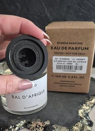 Byredo bald'afrique тестер 5
