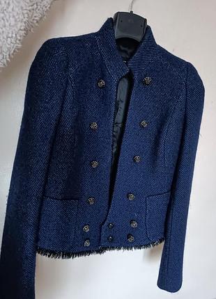 Піджак синього кольору zara