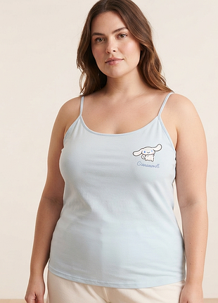 Піжамна майка primark (2xl), блакитна