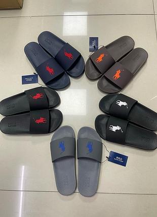 Шльопанці чоловічі polo ralph lauren шлепанцы мужские