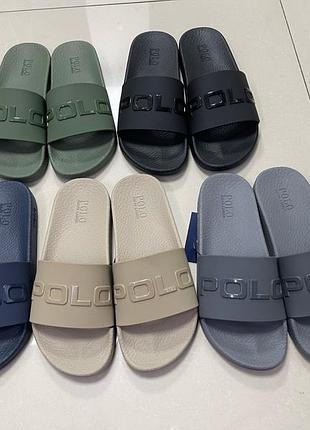 Шльопанці чоловічі polo ralph lauren шлепанцы мужские