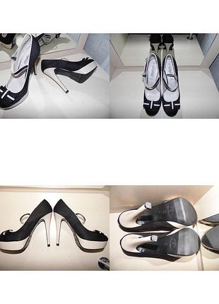 Элегантные вечерние туфли new look gorgeous uk 7 eur.40 стелька - 25.5 см.