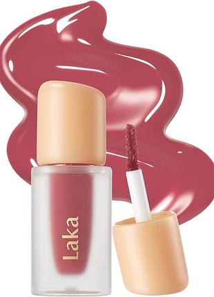Тинт для губ laka &amp; co мини версия 122 rosy rose