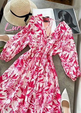 Легка, яскрава сукня h&m вільного крою 💗