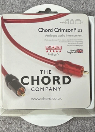 Chord, crimson plus red, легенда hi-fi, межблочный кабель, (2rca-2rca). исключительно для old сферы hifi)
