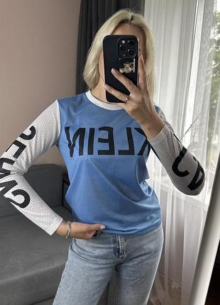 Calvin klein лонг кофта блузка 2