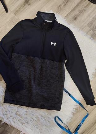 Крутая спортивная кофта на флисе under armour на рост 164-170 см
