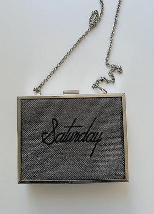 Стильний вечірній клатч new look «saturday»