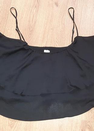 Топ жіночий h&m чорний 50 р.