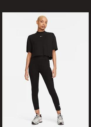 Легінси nike, оригінал, чорні, розмір s