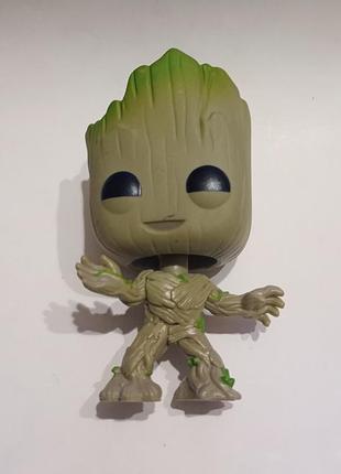 Оригинальная фигурка funko pop marvel guardians of the galaxy - danceнг groot (грунт)