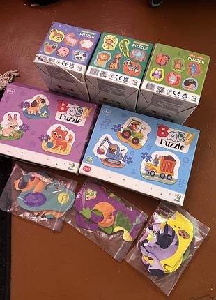 Набір перших пазлів для малюків від dodo (baby puzzle)