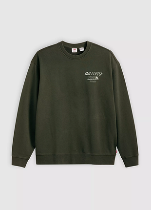 Levi’s relaxed graphic crewneck sweatshirt / левіс чоловічий світшот з принтом вільного крою | оригінал | m, l